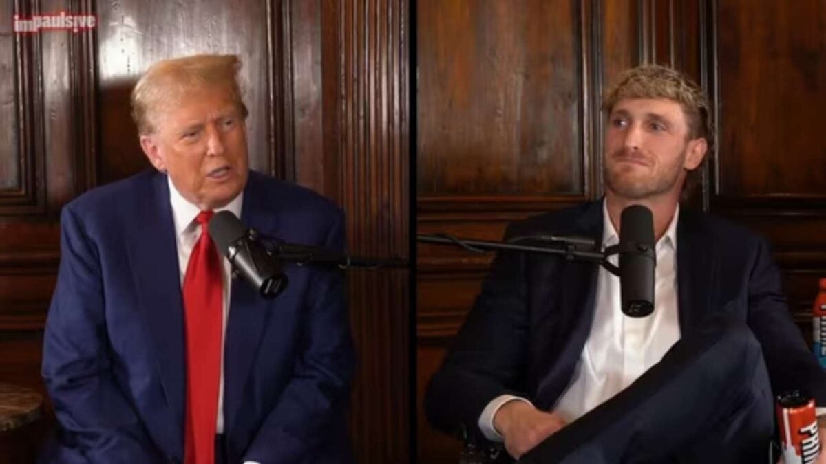 Logan Paul Donald Trump