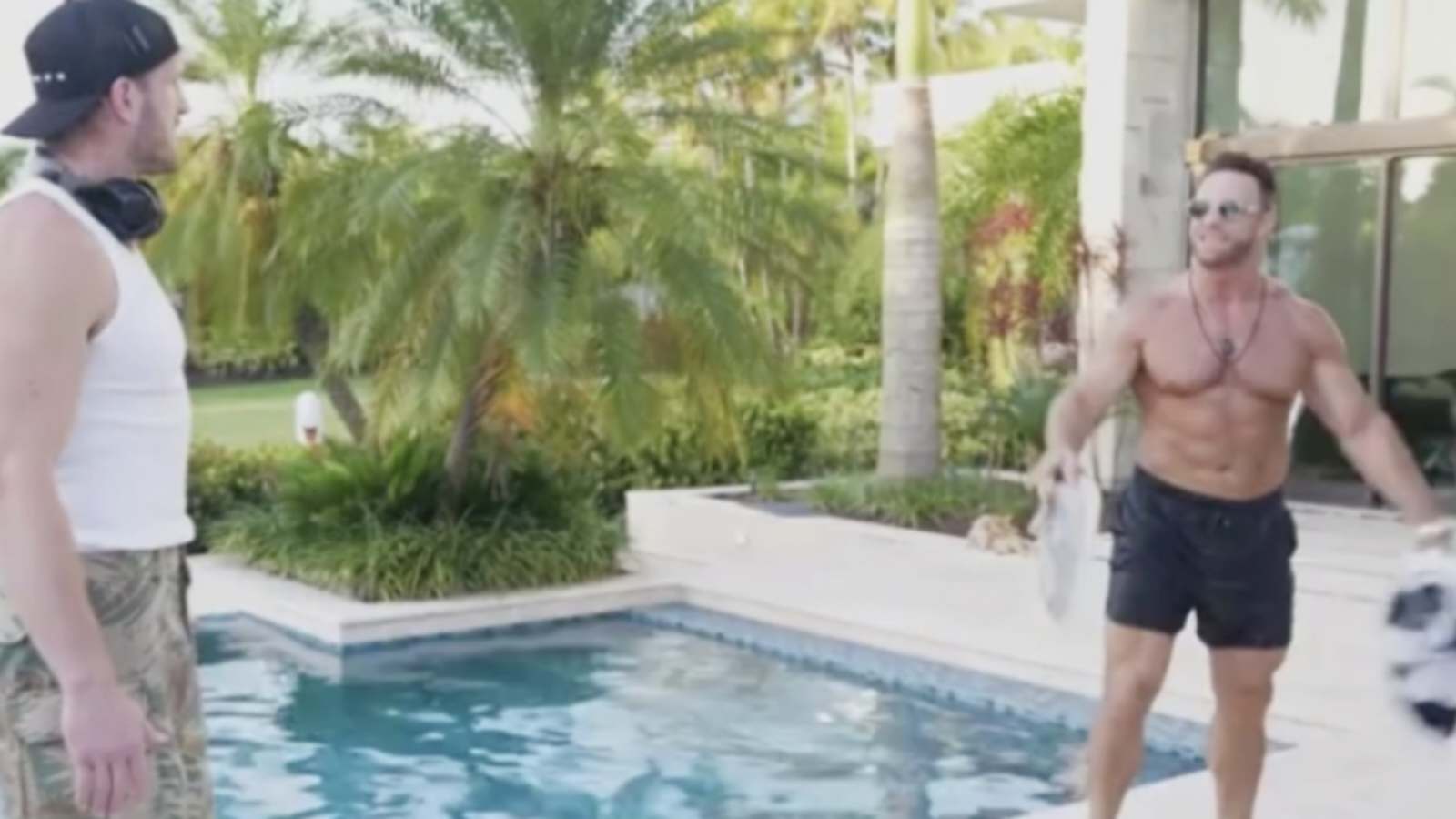 “No taste,” LA Knight breaks silence after invading Logan Paul’s house and relaxing in his swimming pool 