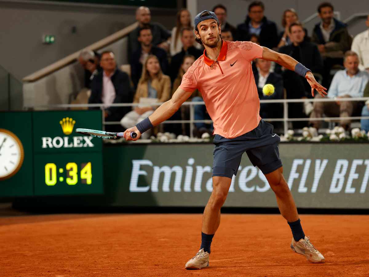 Lorenzo Musetti (ITA) in action