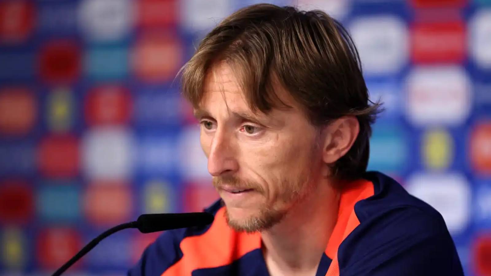 ‘Grateful’ Luka Modric has a humbling response to Italian journalist asking him to never retire after Croatia’s Euros exit