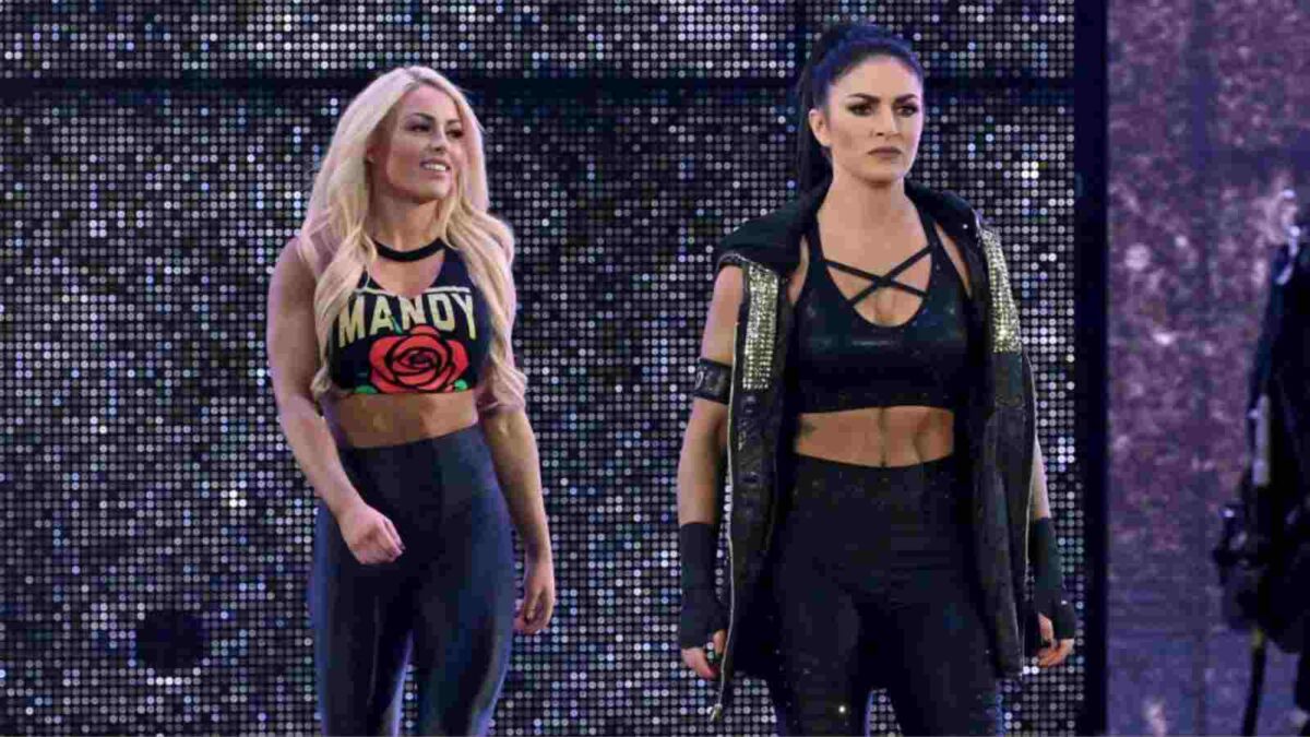 Sonya Deville and Mandy Rose