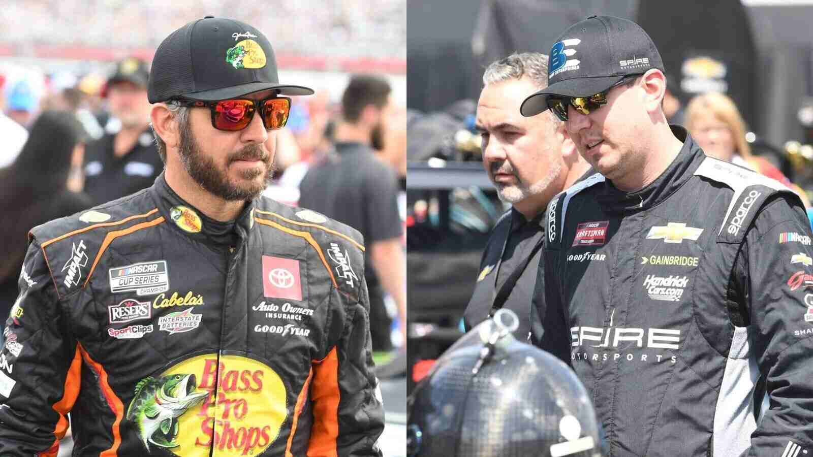 WATCH: Kyle Busch breaks silence on JGR return rumors as Martin Truex Jr. announces retirement