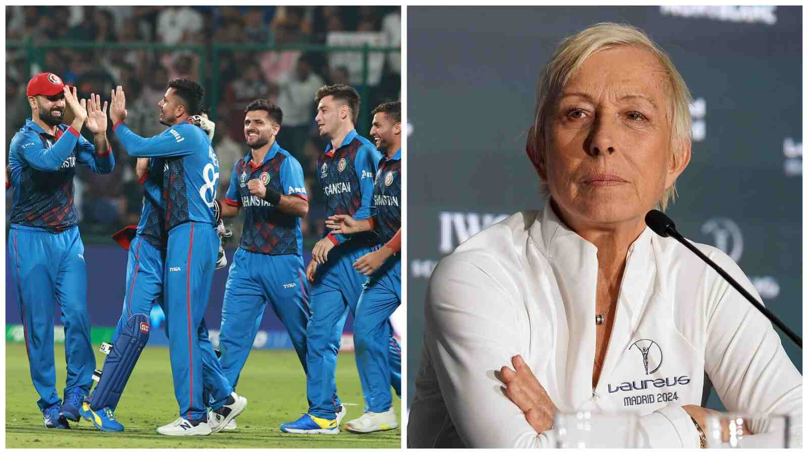 “Shame on all these men,” Martina Navratilova continues to stand up for women as the ICC neglects Afghanistan women’s cricket team to train in another country