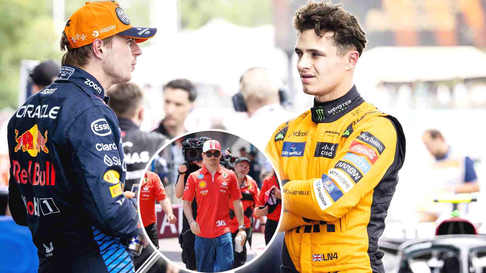 Charles Leclerc claims Ferrari will find it ‘difficult’ to beat Lando Norris and Max Verstappen at Spanish GP