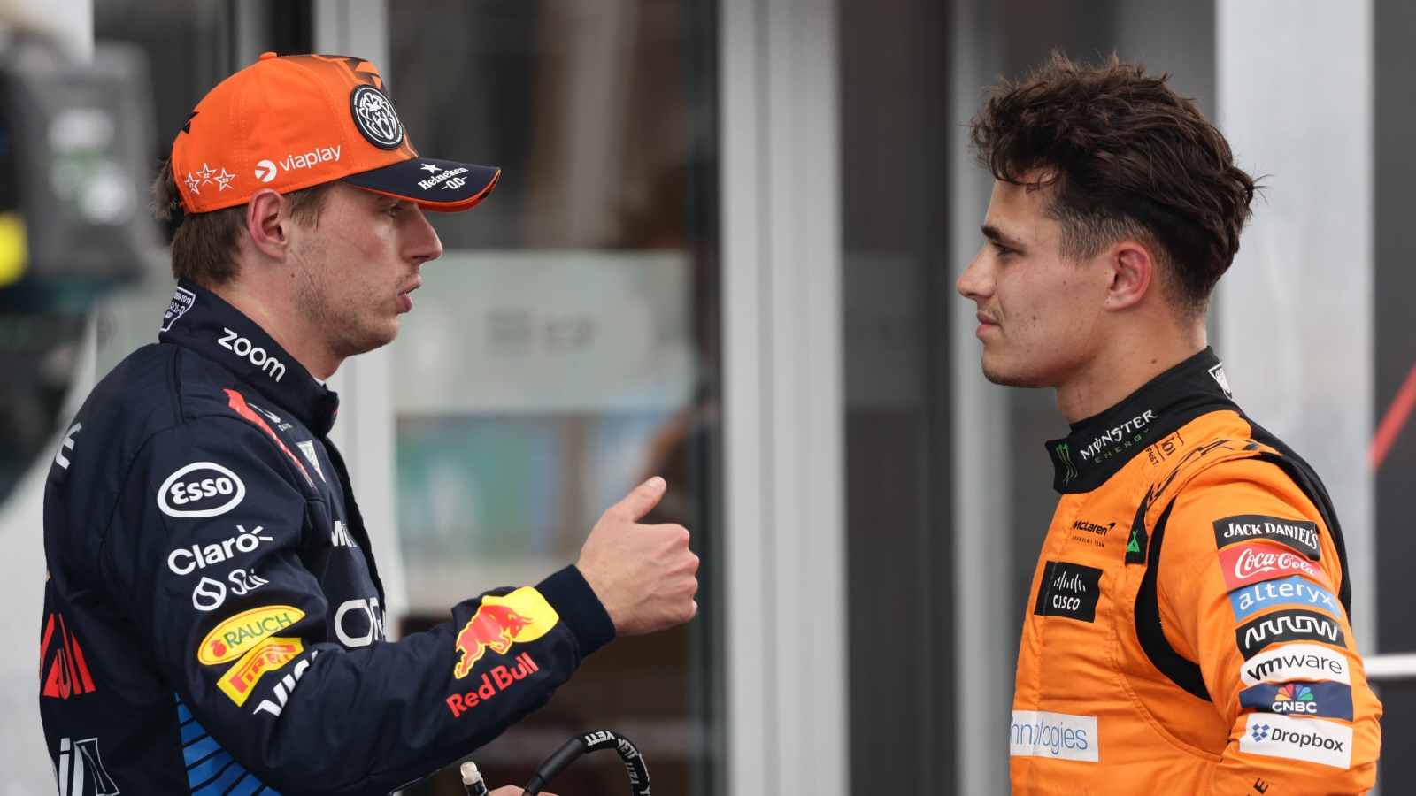 Lando Norris' friendship with Max Verstappen "could be all over" if the