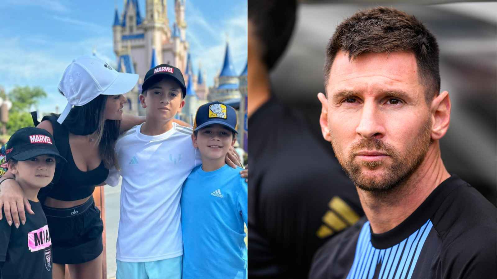 Antonela Roccuzzo spotted having ‘magical’ time with kids at Disney World as Lionel Messi misses out