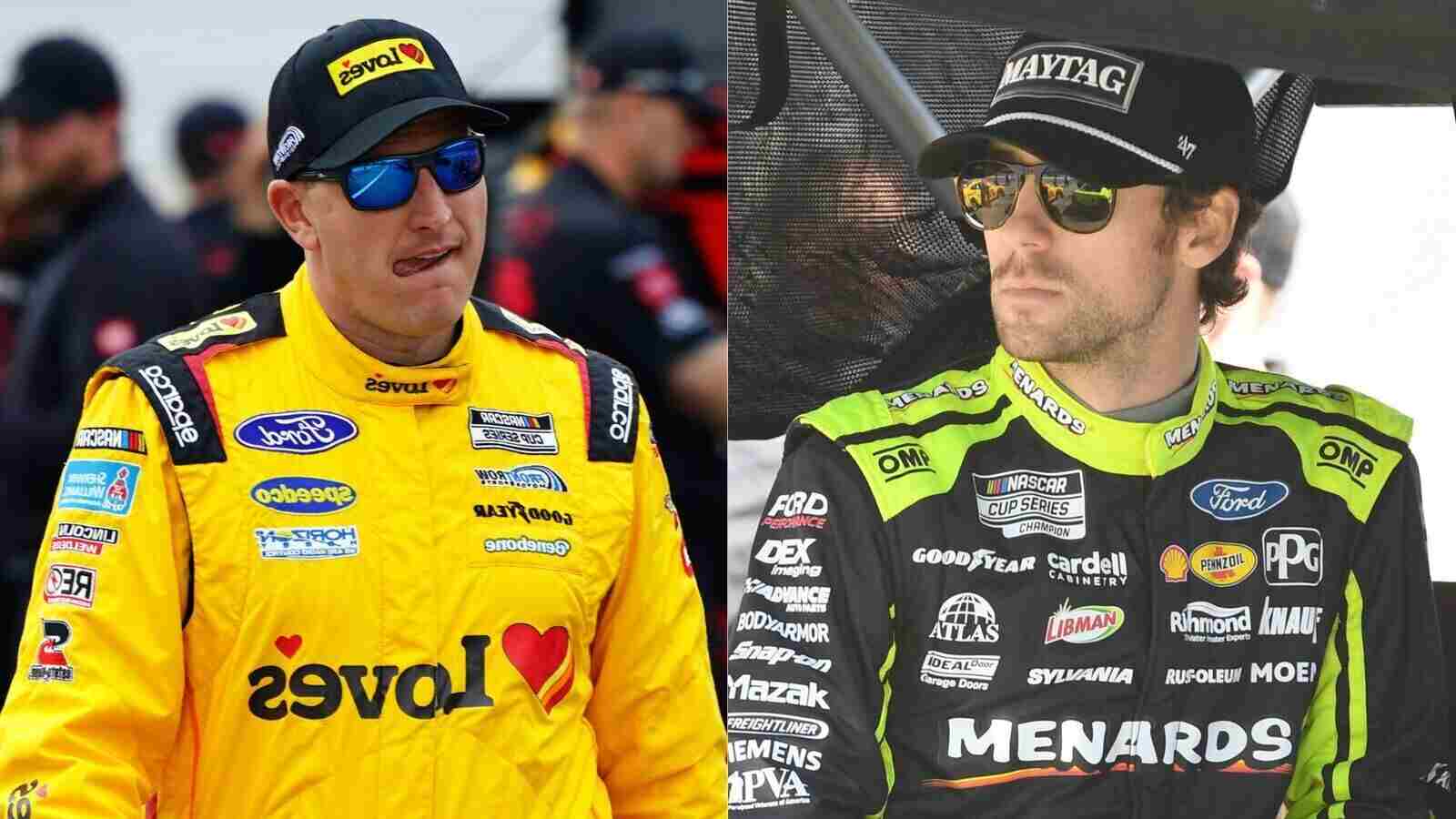 Ryan Blaney calls out Michael McDowell for ‘making excuses’ after wrecking him at New Hampshire