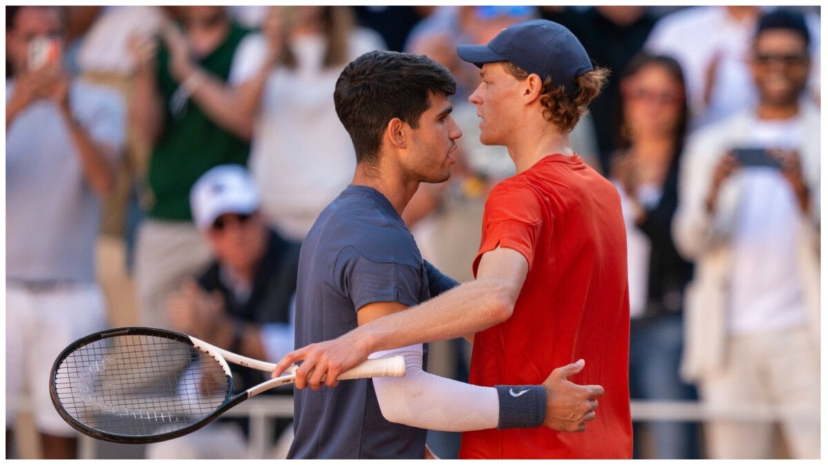 Carlos Alcaraz and Jannik Sinner