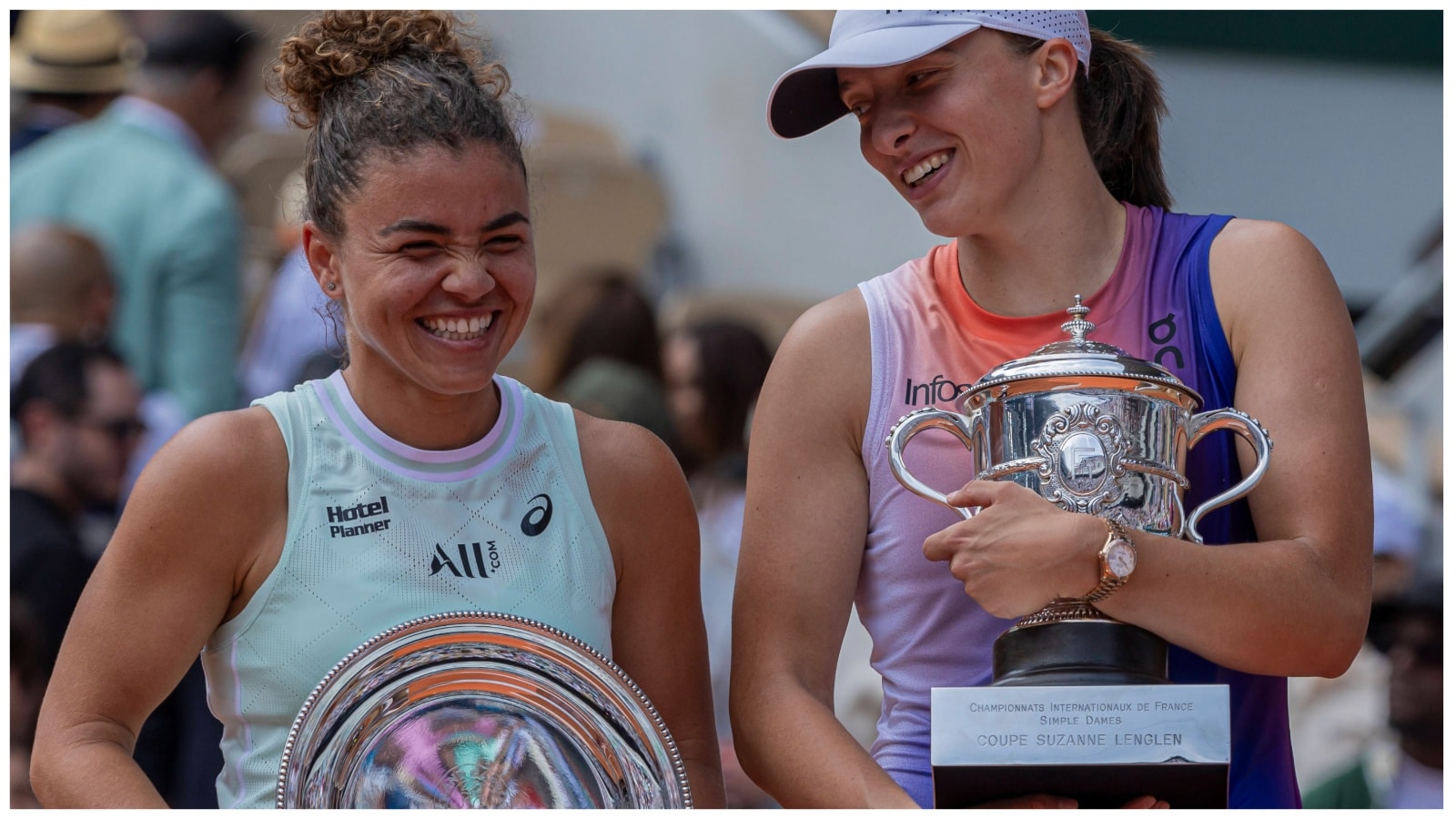 “To play you here is the toughest challenge,” Jasmine Paolini all praise for Iga Swiatek after losing to her in straight sets at Roland Garros Finals