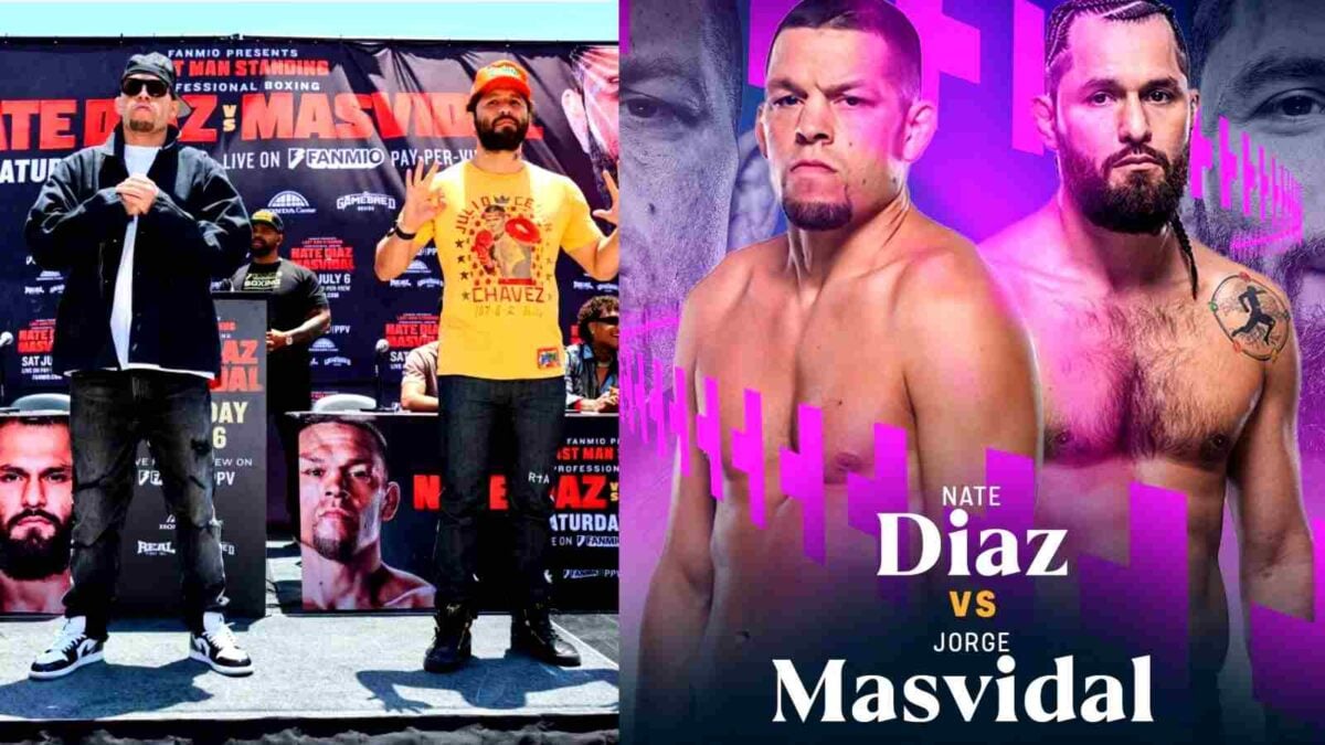 Nate Diaz vs. Jorge Masvidal 10-round, 175-pound boxing camp video debuts