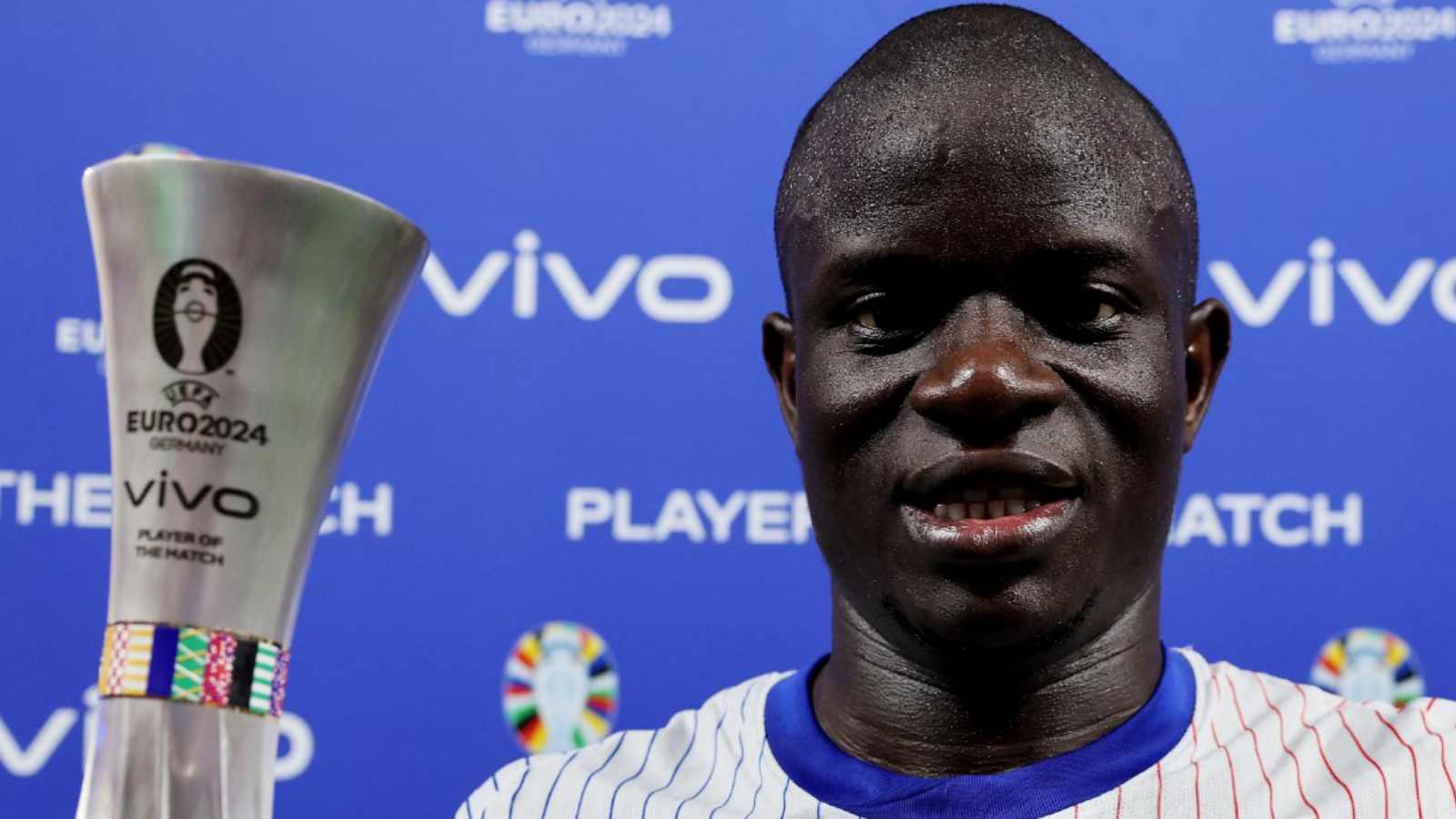 N’Golo Kante wins consecutive POTM awards at Euros as France plays a goalless draw against Netherlands