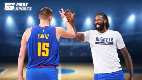 Nikola Jokic and DeAndre Jordan