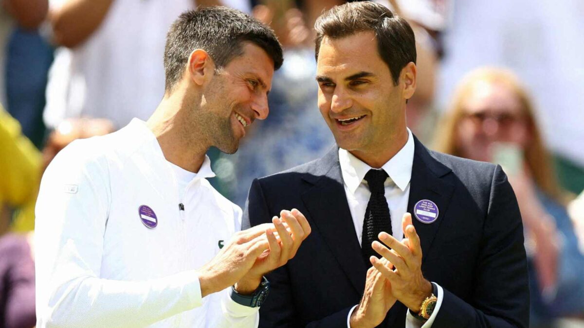 Novak Djokovic, Roger Federer