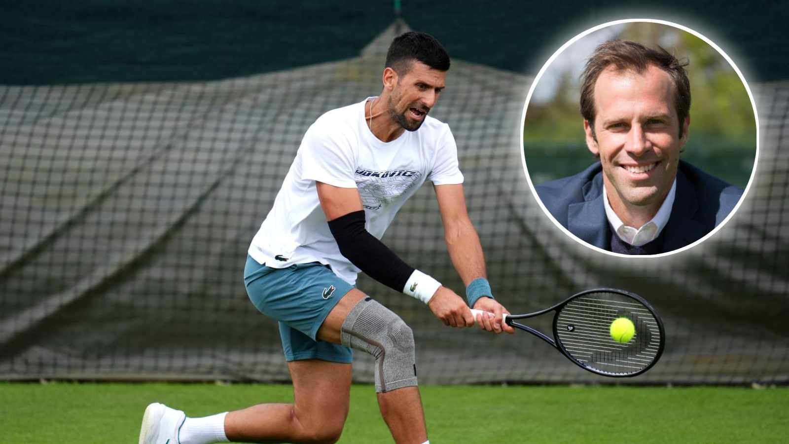 ATP legend Greg Rusedski ‘can’t believe’ Novak Djokovic training in Wimbledon less than three weeks after surgery