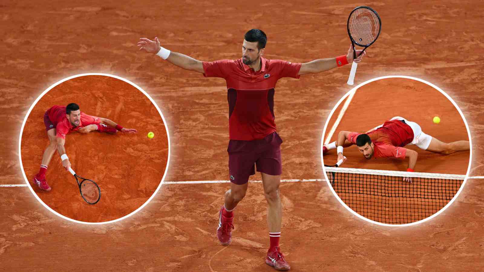 “I slipped too many times,” Novak Djokovic slams Roland Garros organizers after slipping on court  during clash with Francisco Cerundolo