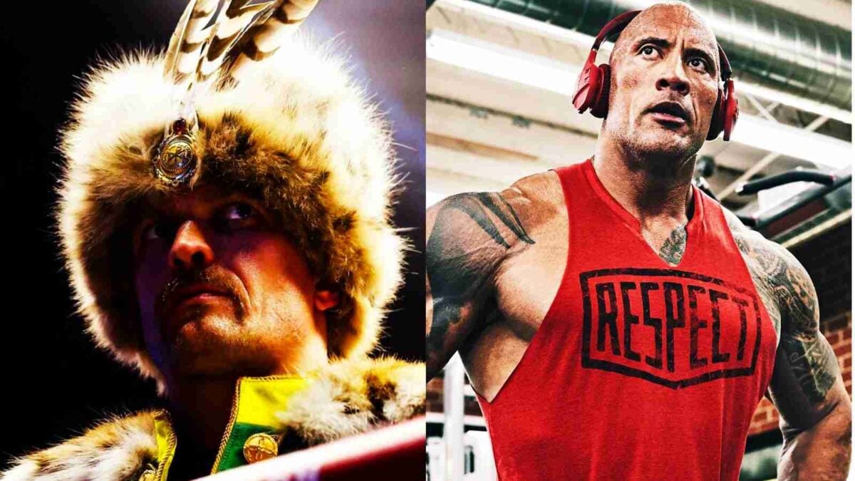 Oleksandr Usyk, Dwayne Johnson cast in The Smashing Machine