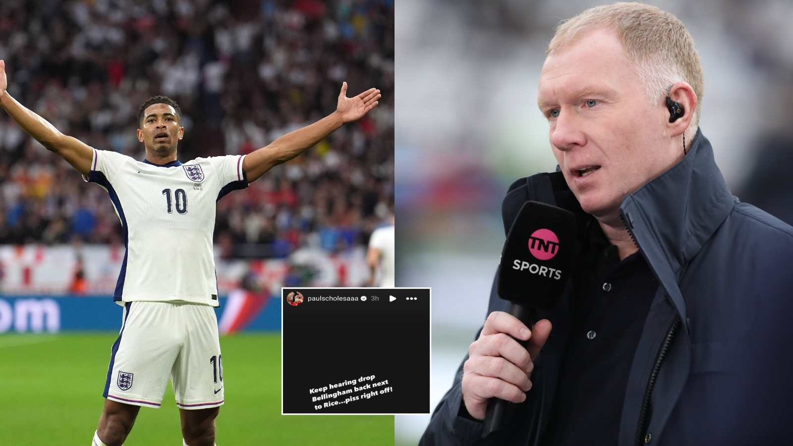 Paul Scholes tells people who want to change Jude Bellingham’s role in English side to ‘p*ss off’