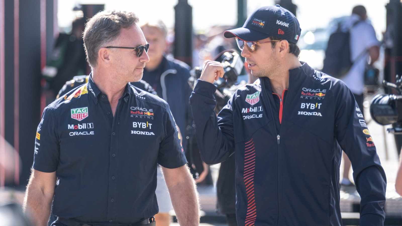 Christian Horner reveals Sergio Perez’s future is ‘in his hands’ over impending decision after Belgian GP 