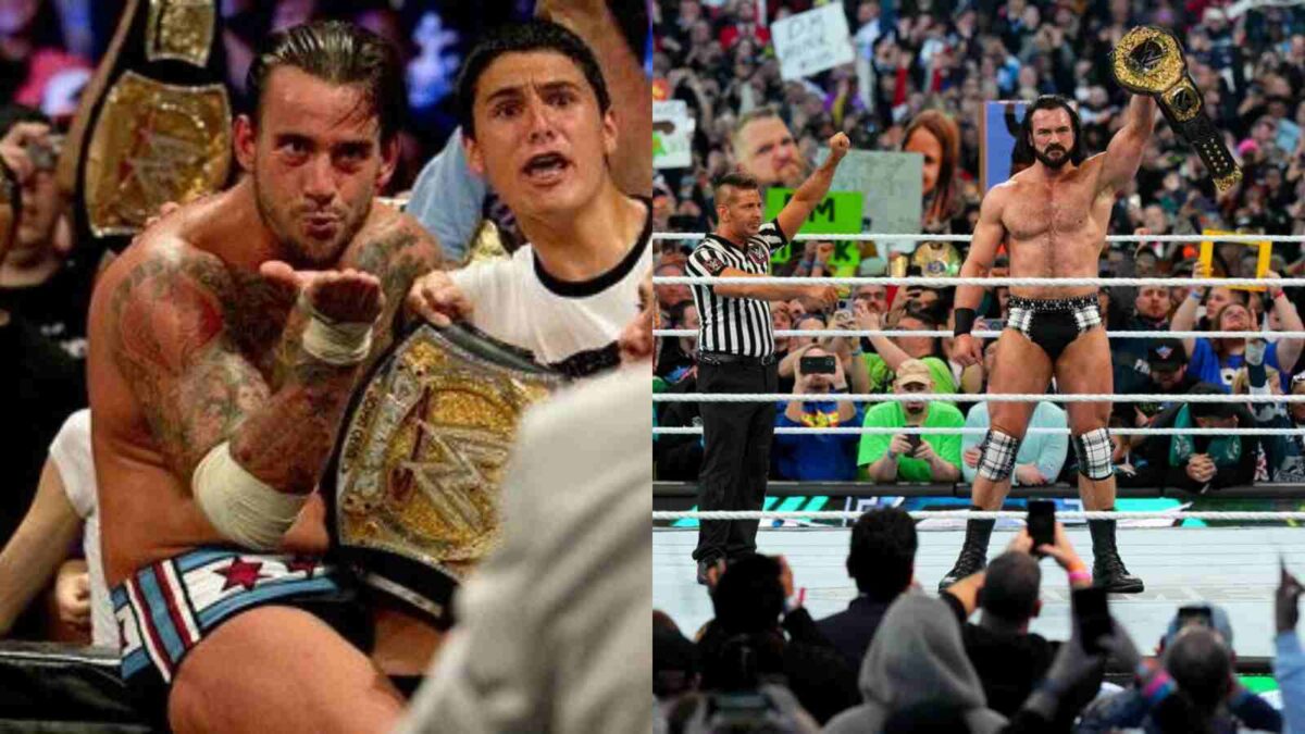 CM Punk and Drew McIntyre