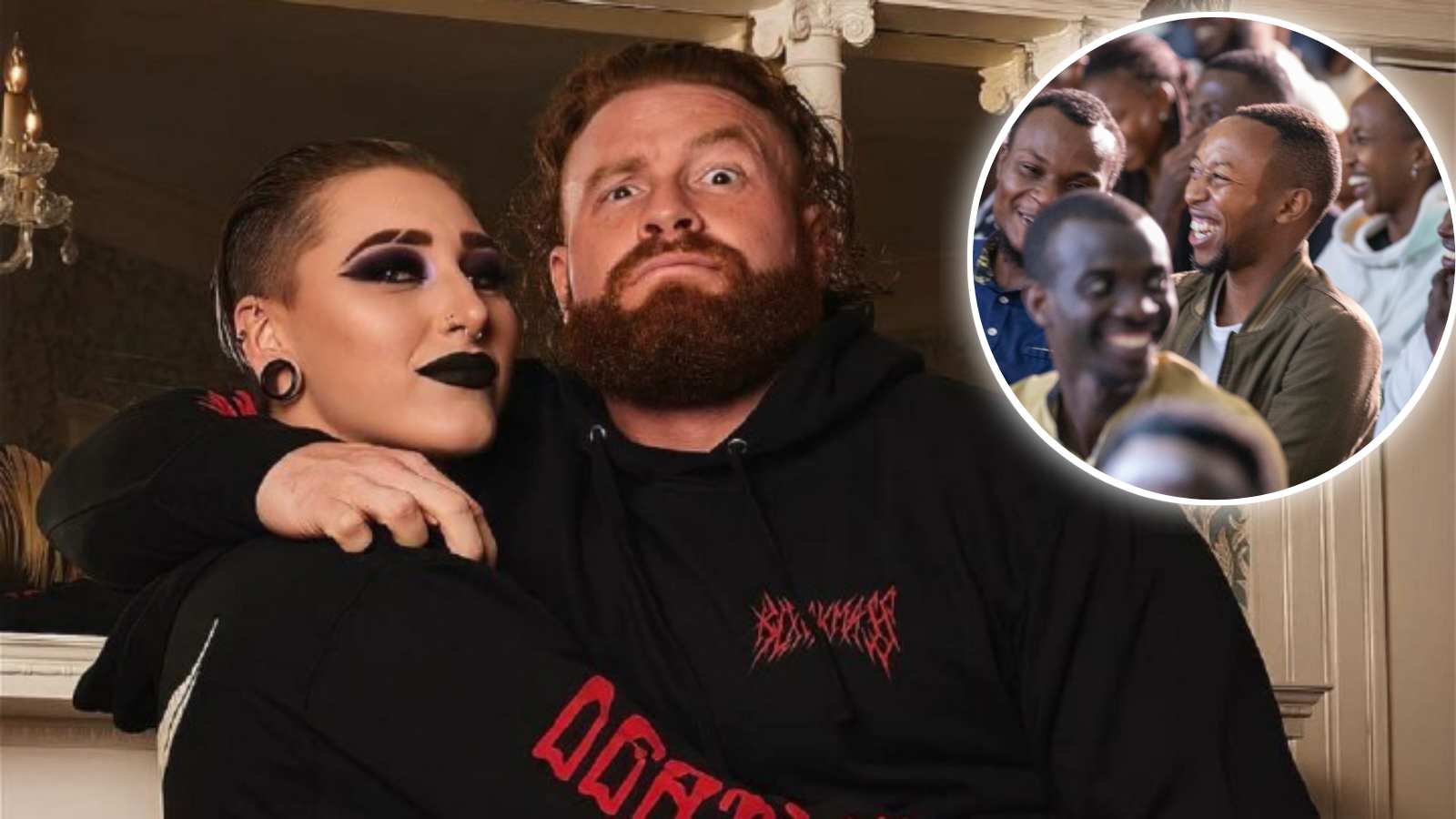 “He walked off like a naughty kid”- Wrestling fans can’t stop laughing after angry Rhea Ripley pulls out a gun on fiancee Buddy Matthews 