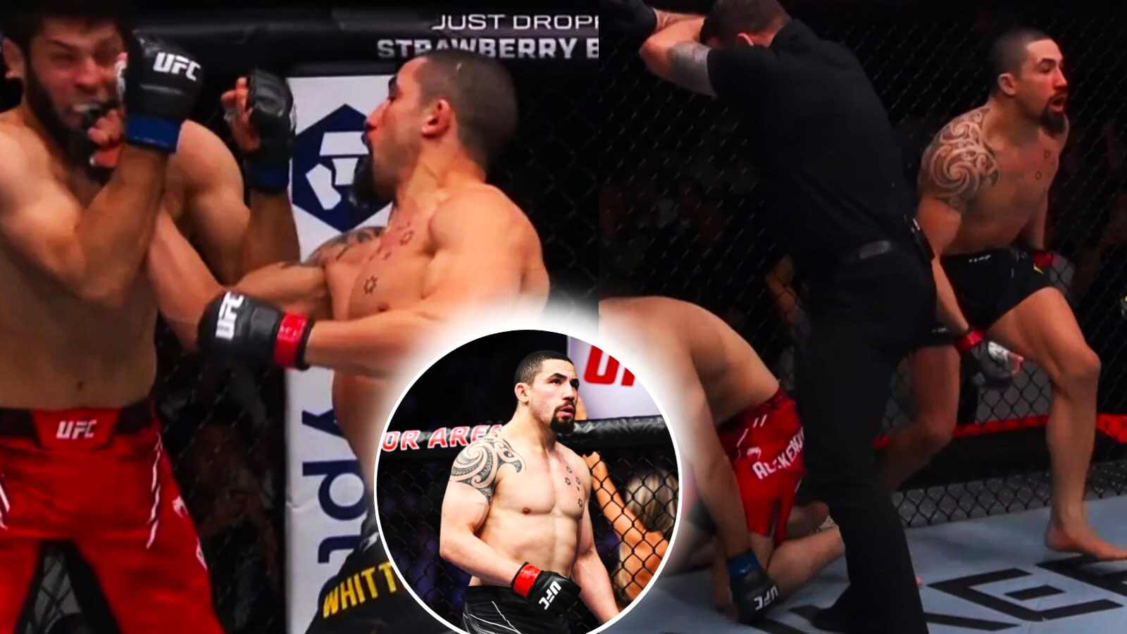 “Bobby is a fu*king G!” Team Khabib’s Ikram Aliskerov OBLITERATED by Robert Whittaker with stunning uppercut