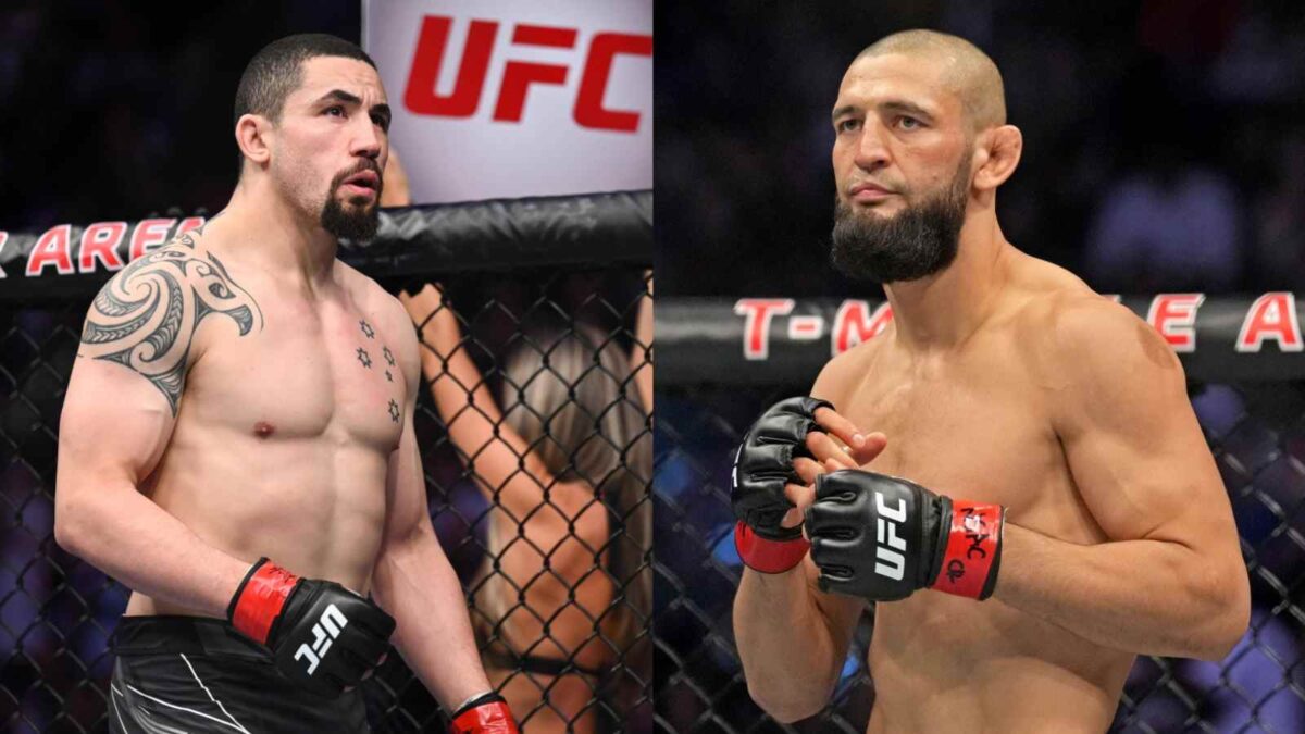 Robert Whittaker trolls Khamzat Chimaev