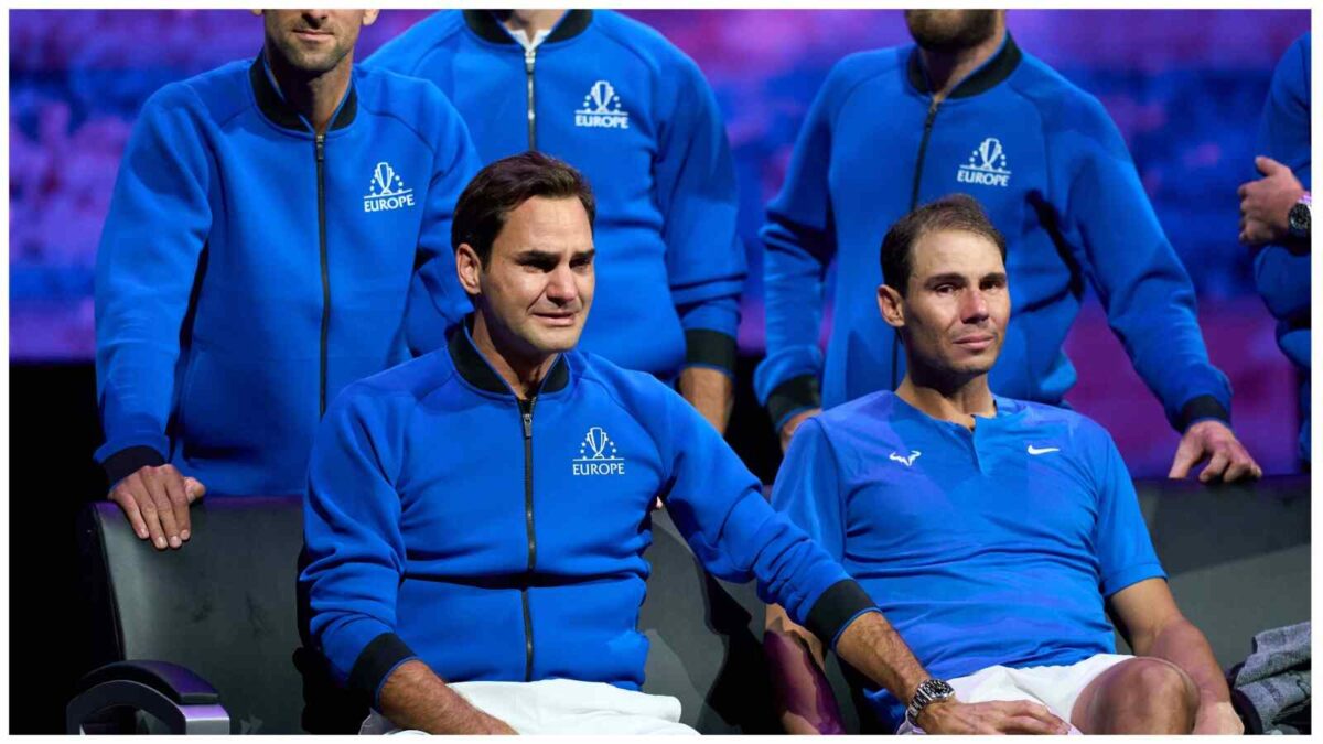 Roger Federer and Rafael Nadal