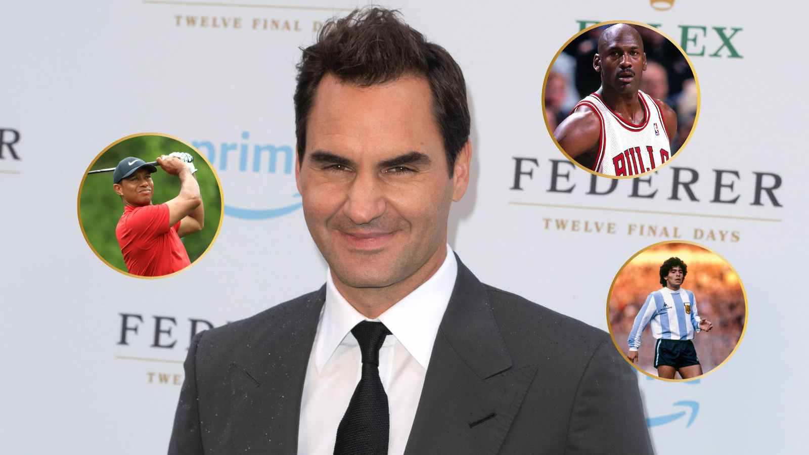 “Jordan, Maradona, Woods…” Roger Federer reveals who were his biggest sporting idols growing up