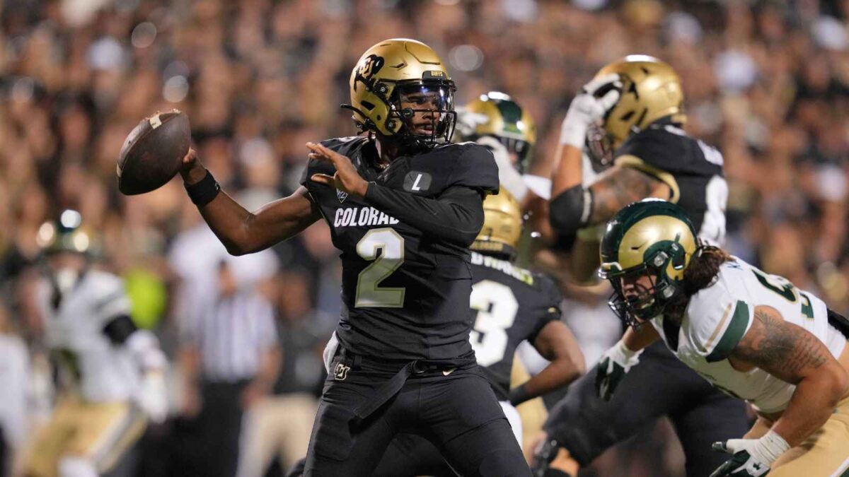 Shedeur Sanders needs to guide the Colorado Buffaloes to a decent record