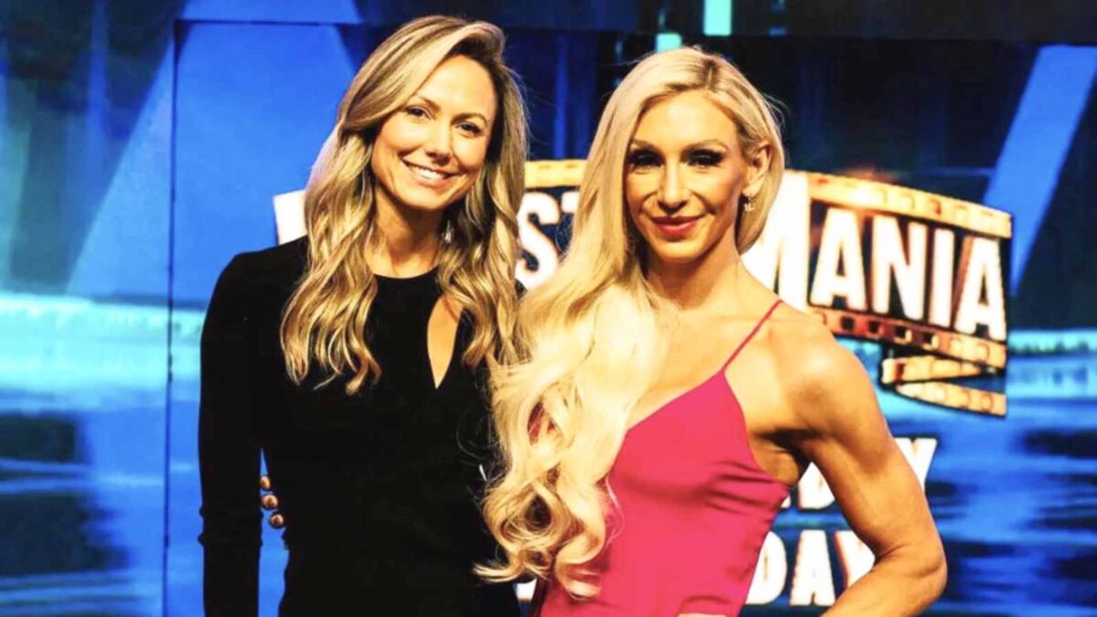 Stacy Keibler and Charlotte Flair