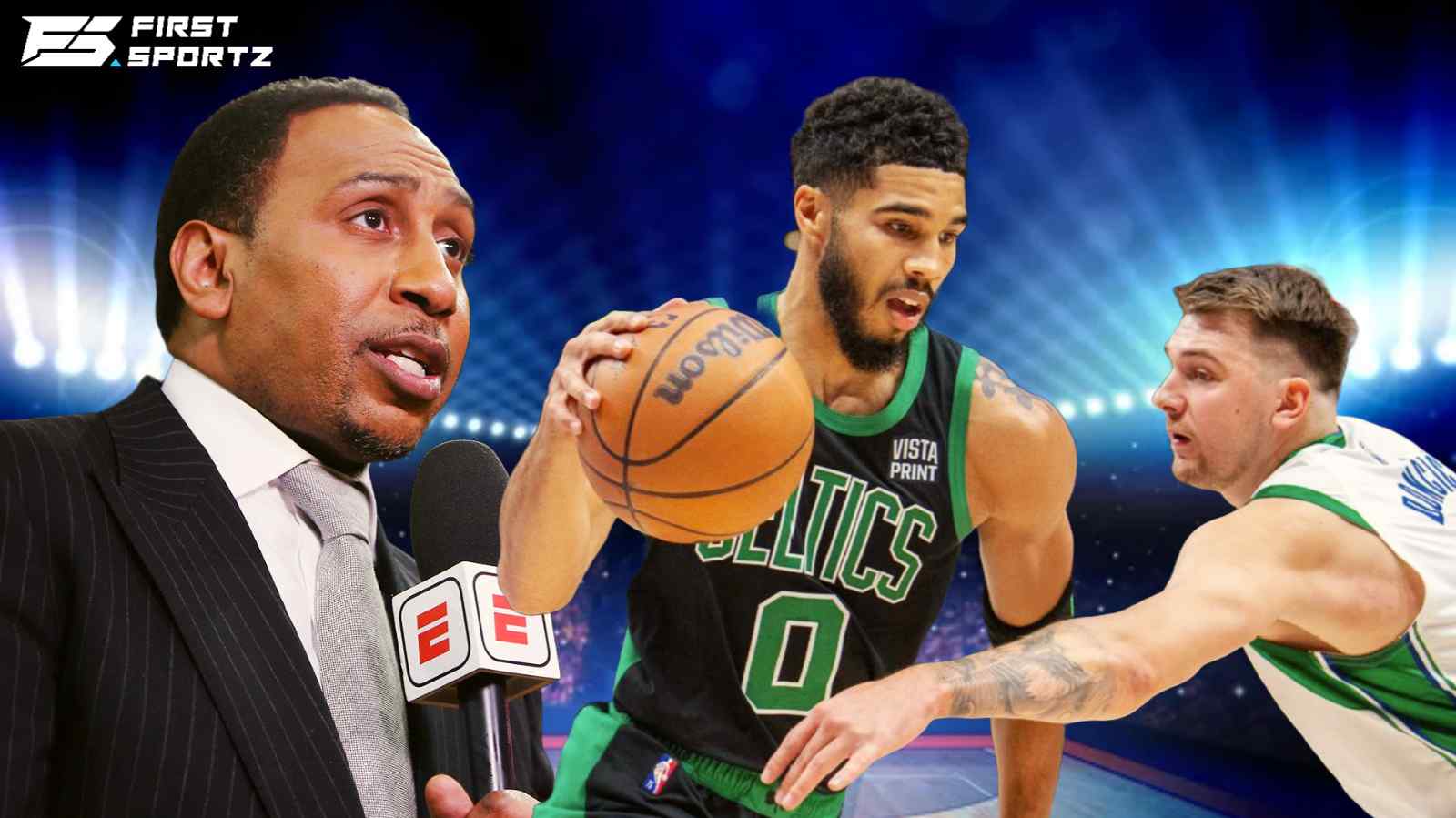 ‘Controversial’ Stephen A. Smith asserts Jayson Tatum has a better career than Luka Doncic so far