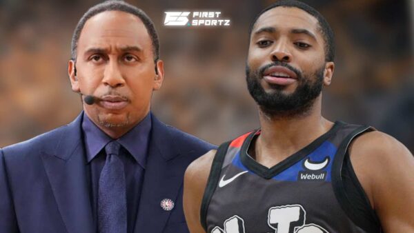 Stephen A. Smith and Mikal Bridges