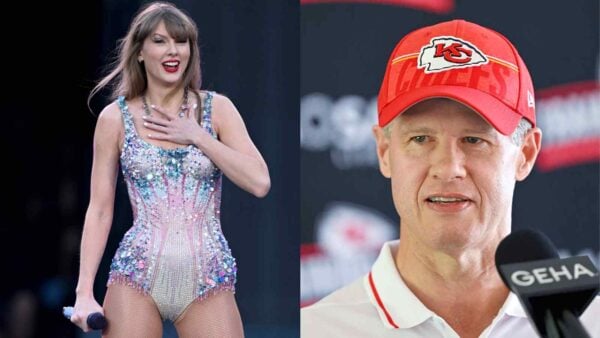 Taylor Swift and Clark Hunt