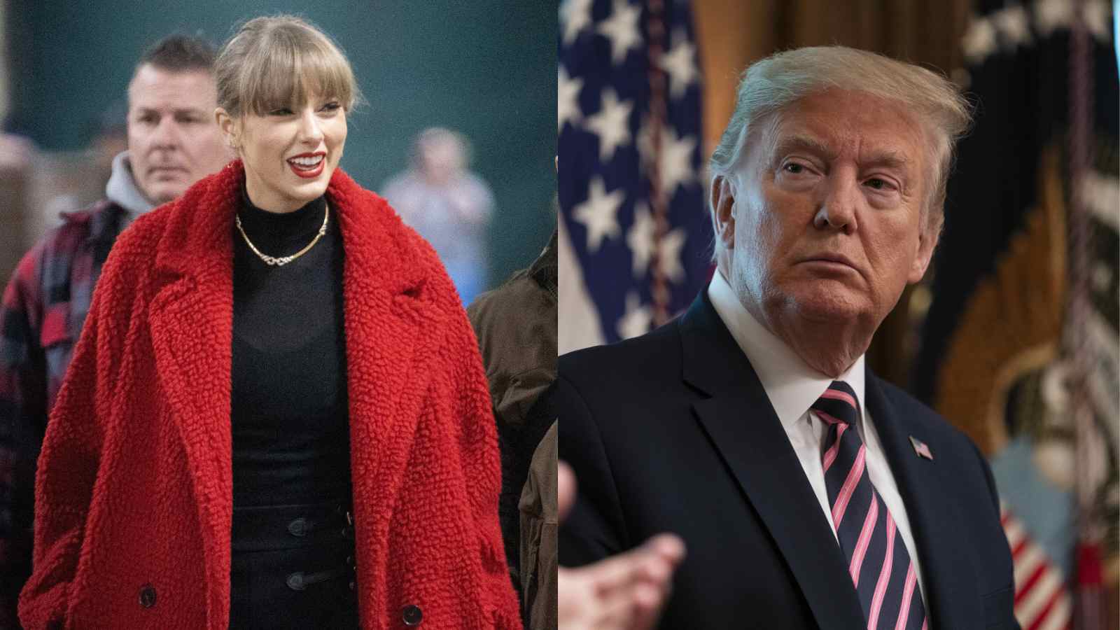 Donald Trump calls out Travis Kelce’s girlfriend, claims to be baffled over her identifying as a liberal