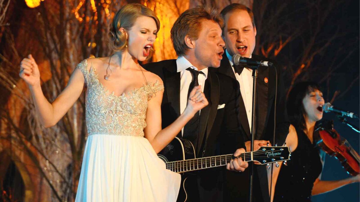 Taylor Swift and Prince William's performance at Charity Gala, 2013