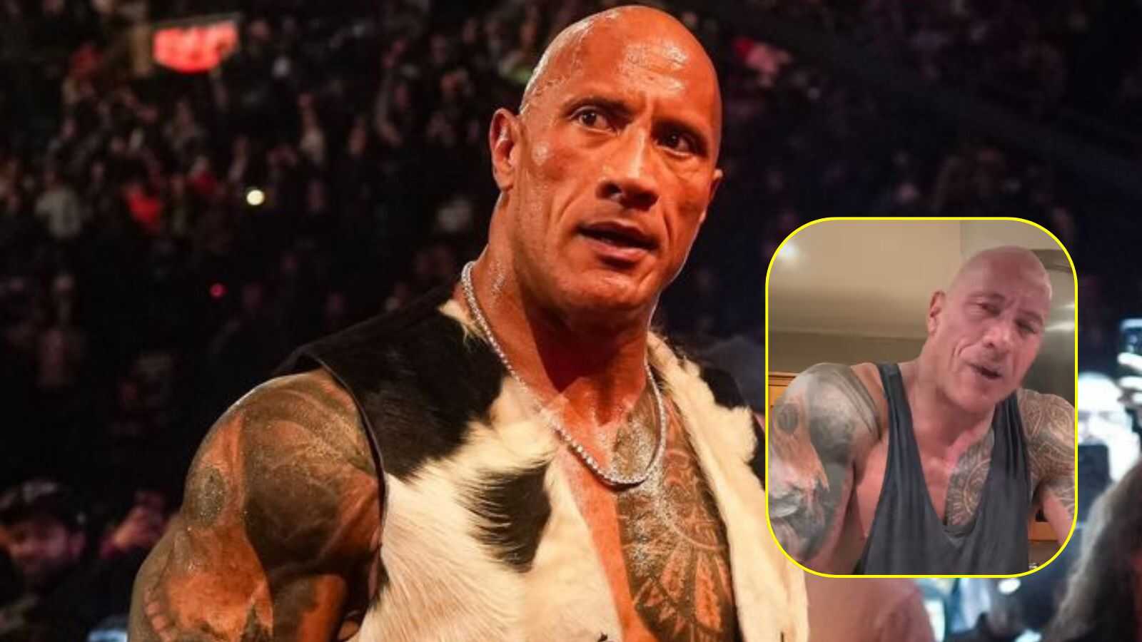 WATCH: The Rock shows off INJURY suffered on the set of upcoming UFC biopic, alleged WWE return in jeopardy