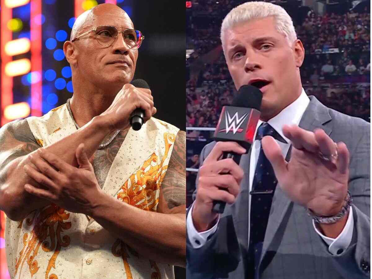 The Rock and Cody Rhodes