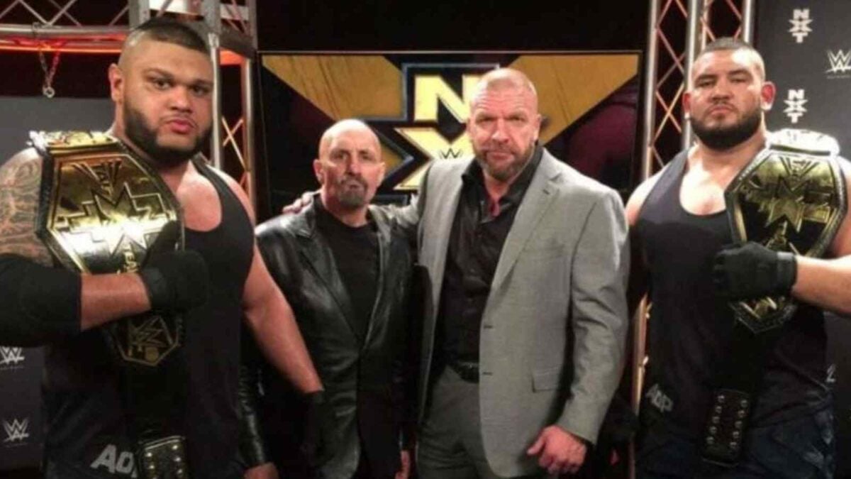 Triple H with The Authors of Pain 