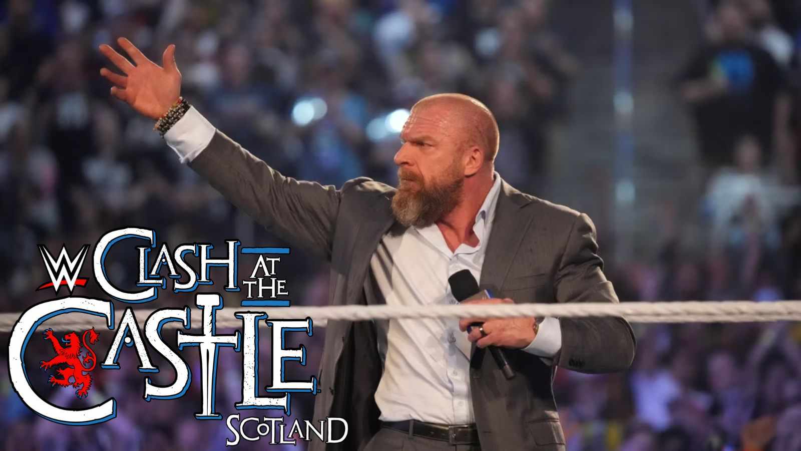 Triple H breaks silence after shocking upset following a controversial finish at Clash at the Castle