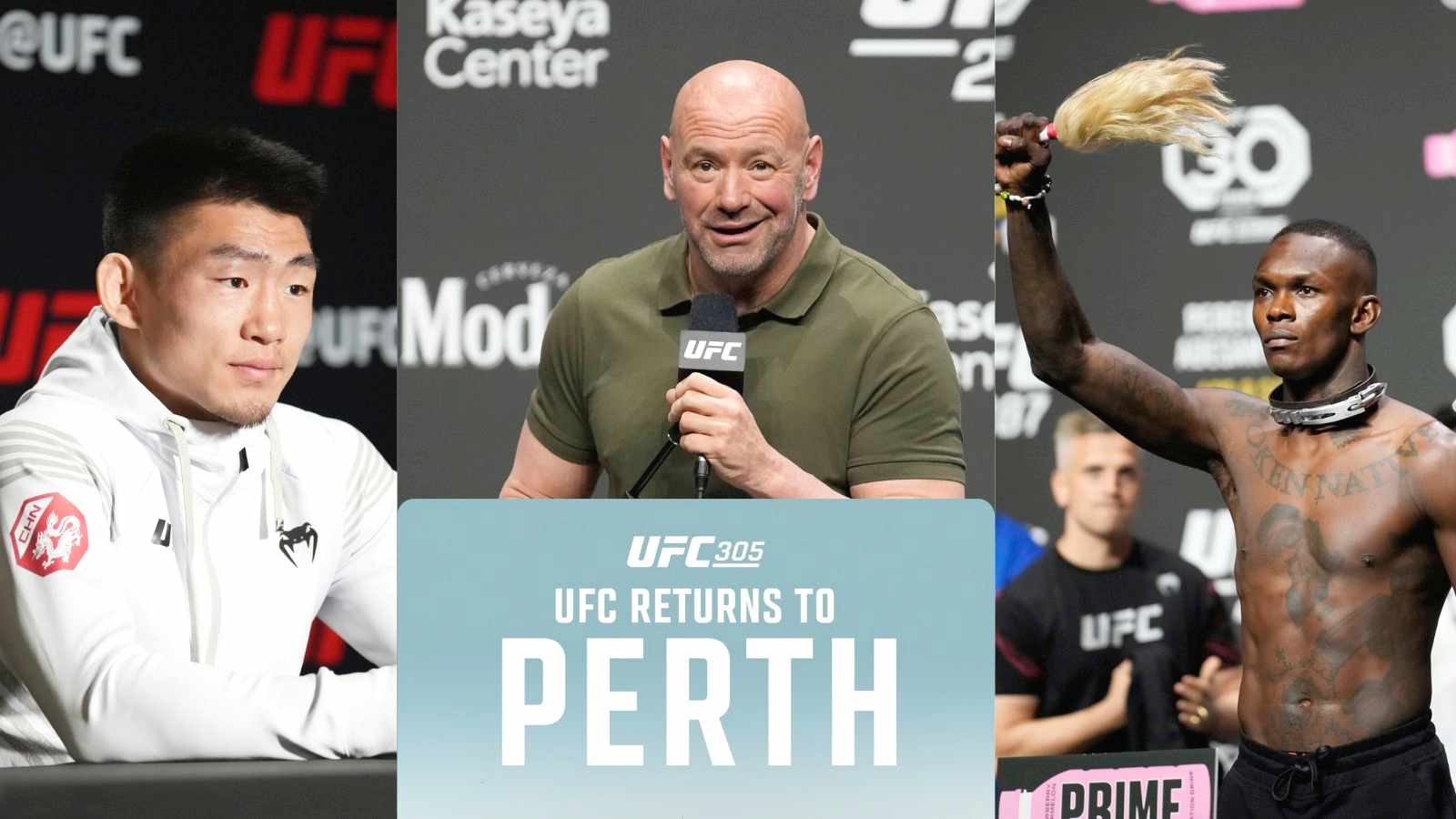 Dana White seemingly to have LEAKED UFC 305 Perth card featuring Israel Adesanya, Song Yadong, and others