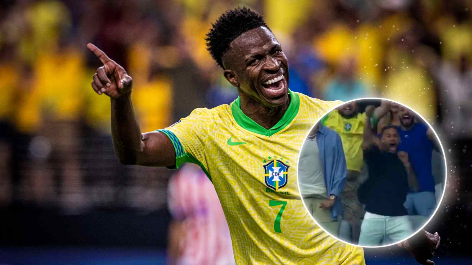 WATCH: ‘Pumped up’ Neymar’s reaction to Vinicius Jr’s brace against Paraguay at Copa America goes viral