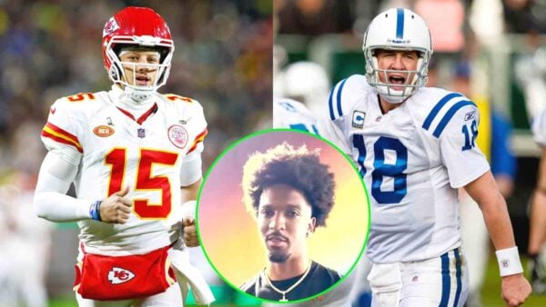 Commanders' Jayden Daniels names Patrick Mahomes in his top 5 greatest quarterbacks list over Peyton Manning