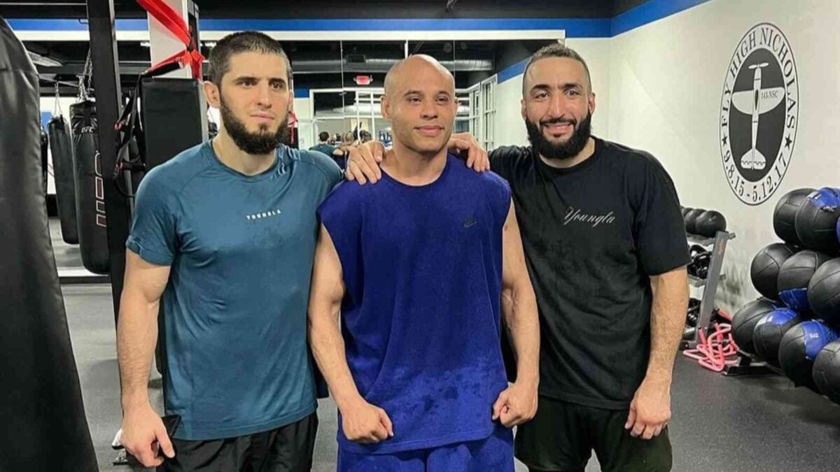 
Ali Abdelaziz talks about Islam Makhachev and Belal Muhammad training with each other 