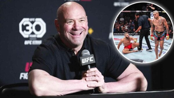 Dana White talks about UFC 303 in the post-fight press conference (via Imago/X)