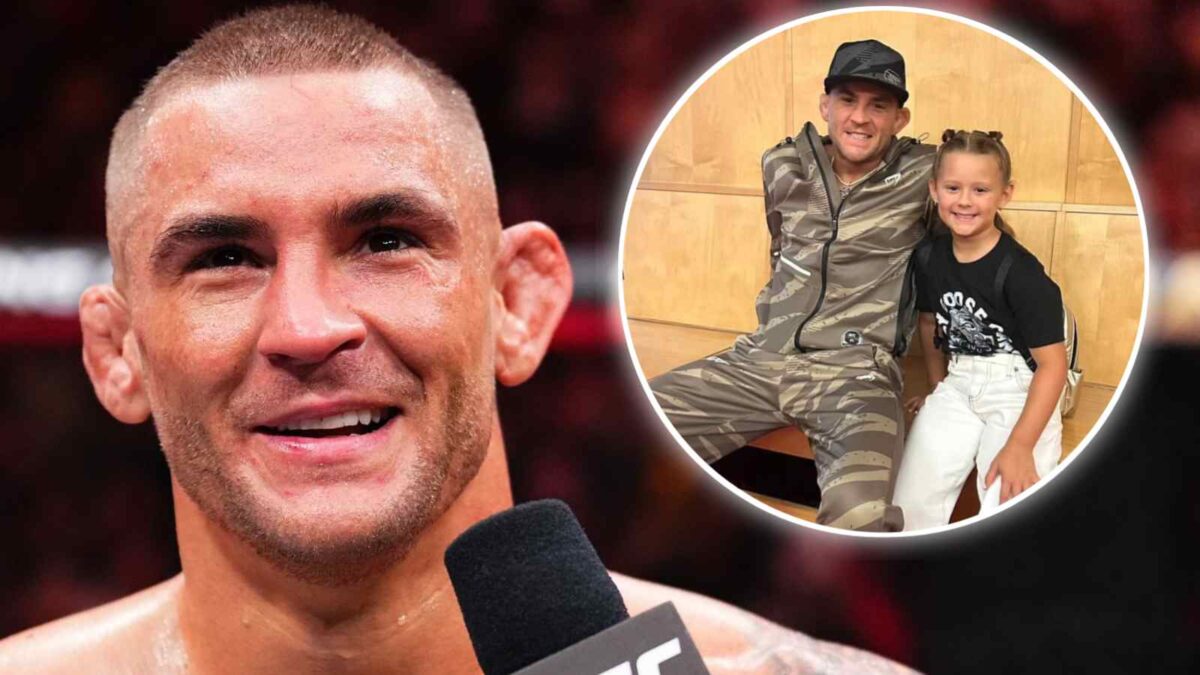 Dustin Poirier talks about his daughter and his wife's contribution 