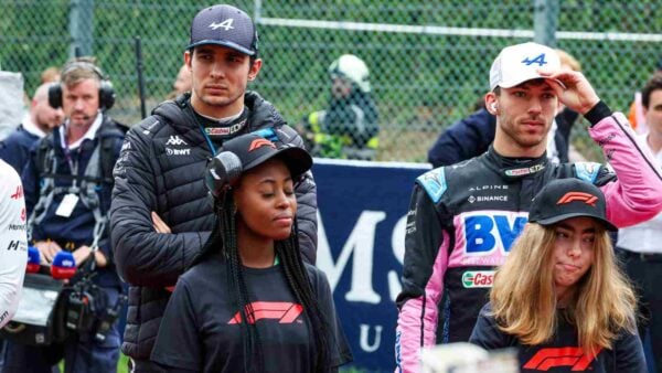 Esteban Ocon and Pierre Gasly