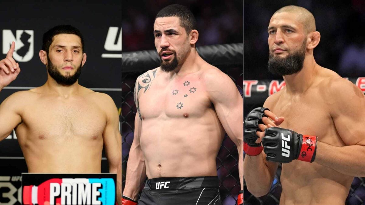 Robert Whittaker is cautious about Khamzat Chimaev's replacement Ikram Aliskerov 