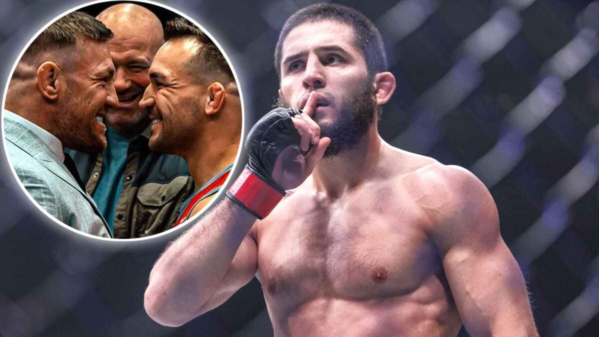 Islam Makhachev calls Michael Chandler a 'dog'