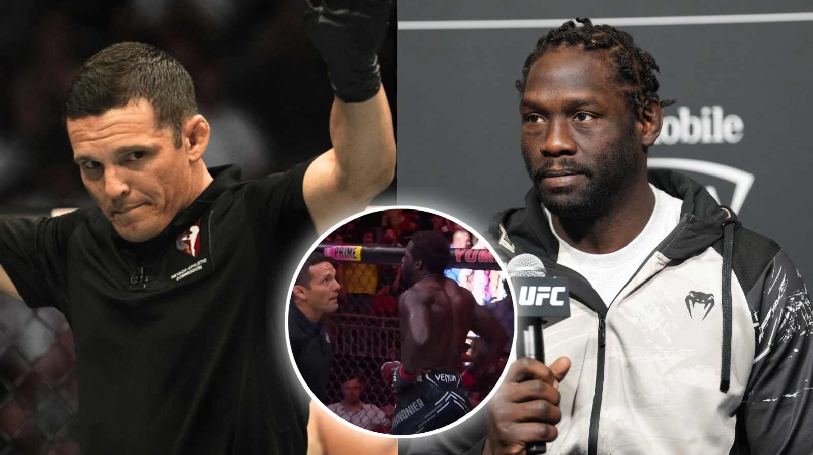 Jason Herzog responds to criticism as fans abuse referee for ruining 40-year-old Jared Cannonier’s title shot