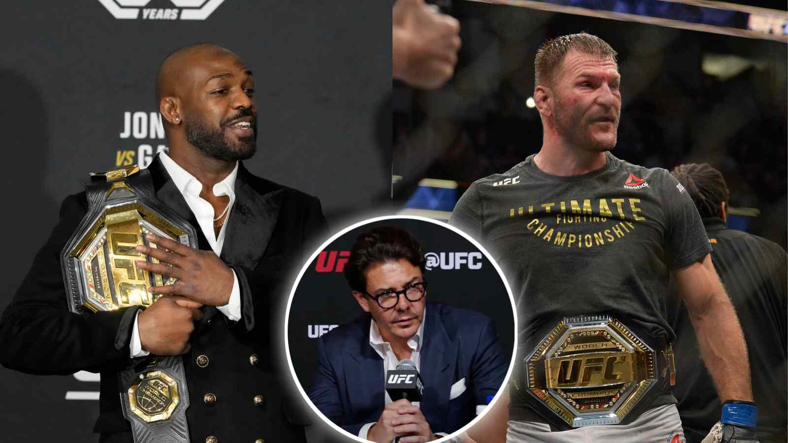 UFC top brass convinced Jon Jones to take Stipe Miocic fight in parking lot